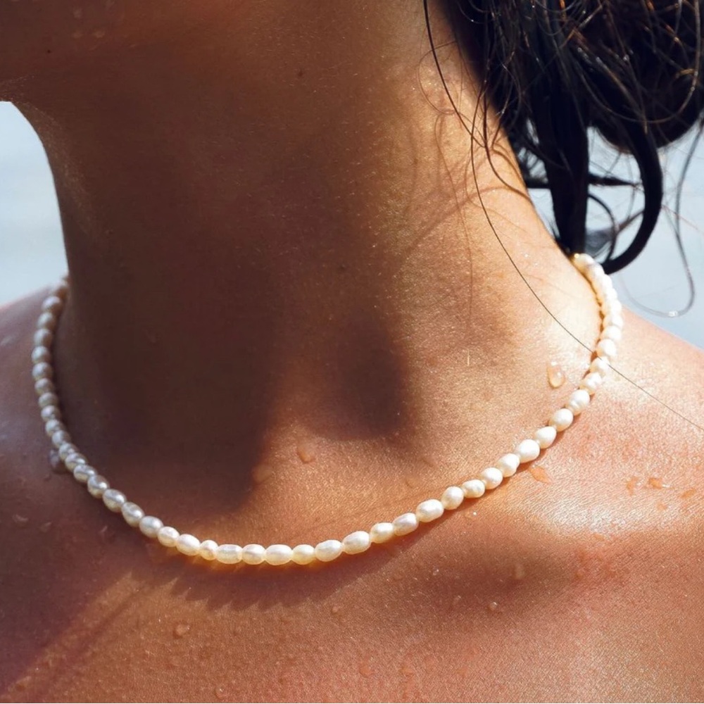 Atolea Freshwater Pearl Choker Necklace